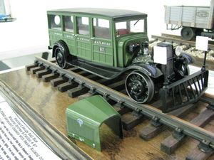 Standard Gauge Rail Bus Model