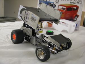 Pete Olson Sprint Car Model