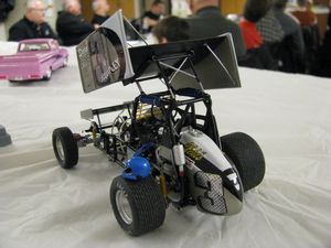 Pete Olson Sprint Car Model