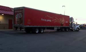 McDonald's Delivery Trailer