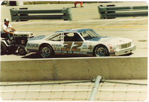 1985 Dale Jarrett Car at the 1985 Milwaukee Sentinel 200