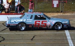 Glenn Jarrett at the 1983 Like Cola 500