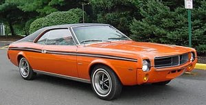 1969 AMC Javelin Big Bad Orange