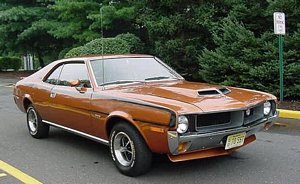 1969 AMC Javelin SST Bitter Sweet Orange Go Package