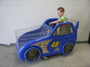 Jimmie Johnson #48 Lowe's Shopping Cart