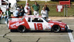 Slick Johnson at the 1983 Like Cola 500