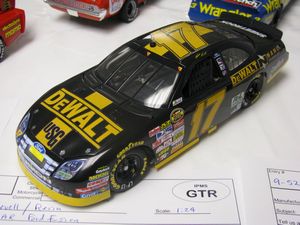 Matt Kenseth DeWalt Nano Model Car