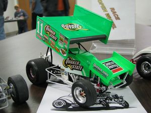 Steve Kinser Sprint Model Car