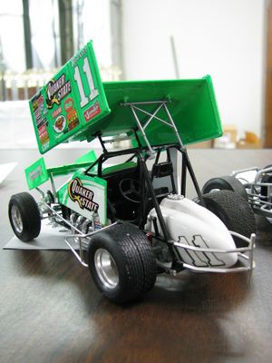 Steve Kinser Sprint Model Car