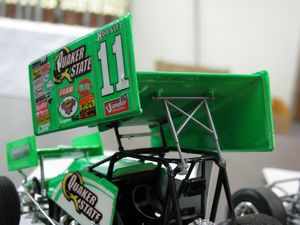 Steve Kinser Sprint Model Car