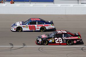 2012 Kobalt Tools 400 - Kevin Harvick & Dale Earnhardt Jr.