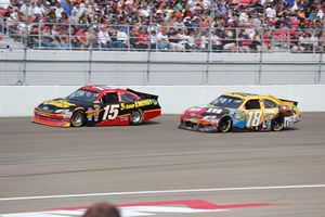 2012 Kobalt Tools 400 - Clint Bowyer & Kyle Busch