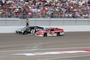 2012 Kobalt Tools 400 - Jimmie Johnson & Ryan Newman