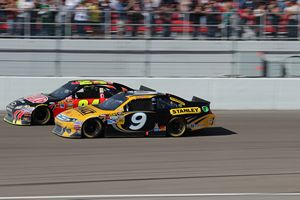 2012 Kobalt Tools 400 - Marcos Ambrose & Jeff Gordon