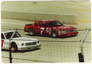 1985 Alan Kulwicki Car at the 1985 Milwaukee Sentinel 200