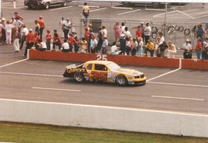 1986 Alan Kulwicki Car at the 1986 Champion Spark Plug 400