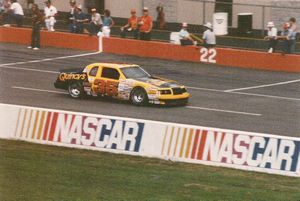 1986 Alan Kulwicki Car at the 1986 Champion Spark Plug 400
