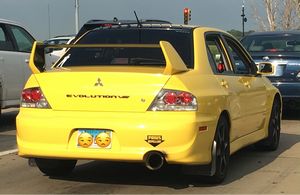 Mitsubishi Lancer Evolution VIII Prius Repellent