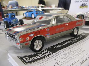 Dick Landy 1968 Dodge Dart GTS Model Car
