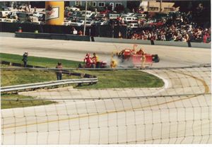 Randy Lanier Car at the 1986 Miller American 200