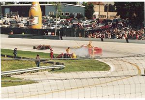 Randy Lanier Car at the 1986 Miller American 200