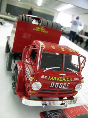 Little Red Wagon on Flatbed Model