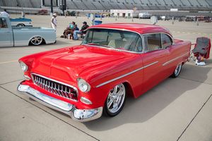 Custom Tri-5 Chevrolet at 2013 Lone Star Nationals