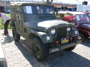 1954 U.S. Army M38 w/Complete Canvas Covering