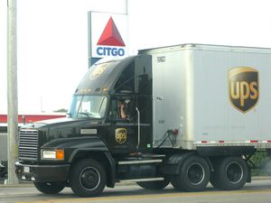 UPS Mack Truck