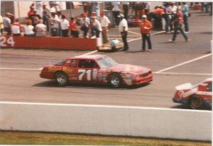 1986 Dave Marcis Car at the 1986 Champion Spark Plug 400