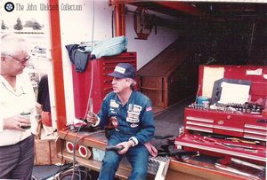 Dave Marcis at the 1986 Goody's 500