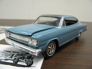 1966 AMC Marlin Model Car