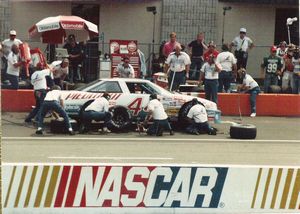 1988 Sterling Marlin Car at the 1988 Champion Spark Plug 400