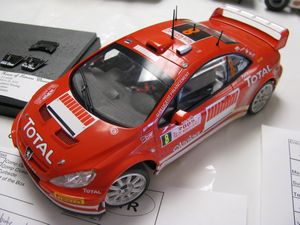Markko Märtin Peugeot 307 Rally of Monte Carlo