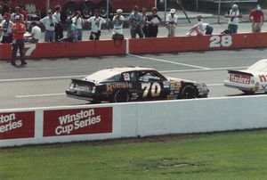 1987 J.D. McDuffie Car at the 1987 Champion Spark Plug 400