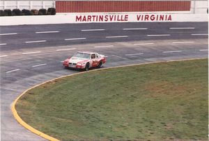 1986 J.D. McDuffie Car at the 1986 Goody's 500