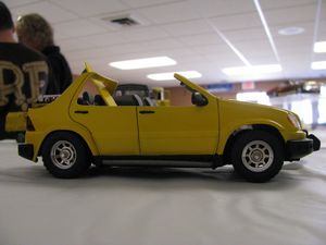 Mercedes-Benz M-Class Custom Beach Cruiser Model Car