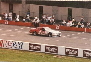 1986 Jimmy Means Car at the 1986 Champion Spark Plug 400