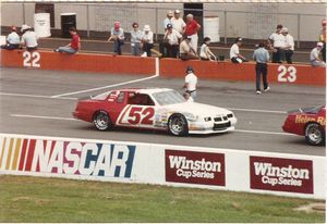 1986 Jimmy Means Car at the 1986 Champion Spark Plug 400