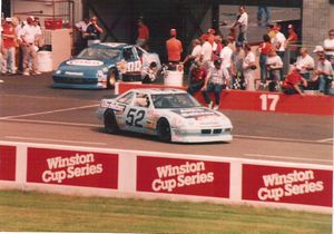 1989 Jimmy Means Car at the 1989 Champion Spark Plug 400