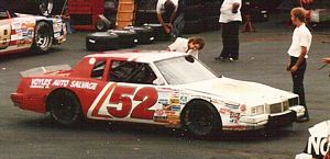 1986 Jimmy Means Car at the 1986 Goody's 500