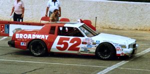 Jimmy Means at the 1983 Like Cola 500