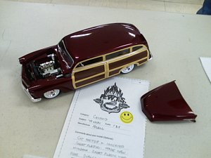 1949 Mercury Custom Model Car