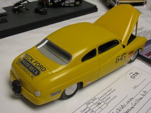 1949 Mercury Salt Flats Speed Record Model Car