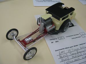 Ford Model T Dragster Model Car