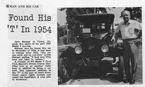 1921 Ford Model T