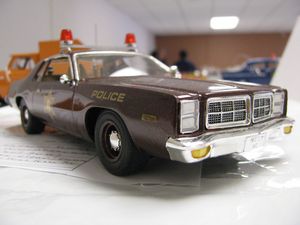 1976 Dodge Monaco County Sheriff Model Car