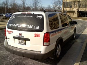 American Taxi Pontiac Montana SV6