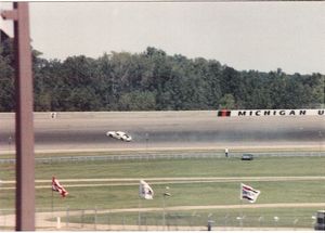 1988 Larry Moyer Car at the 1988 Champion Spark Plug 400