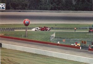 1988 Larry Moyer Car at the 1988 Champion Spark Plug 400